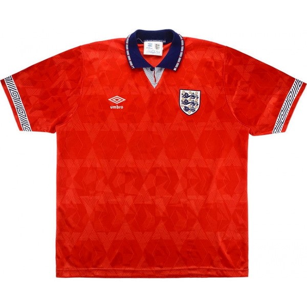 Tailandia Camiseta Inglaterra 2nd Retro 1990 Rojo